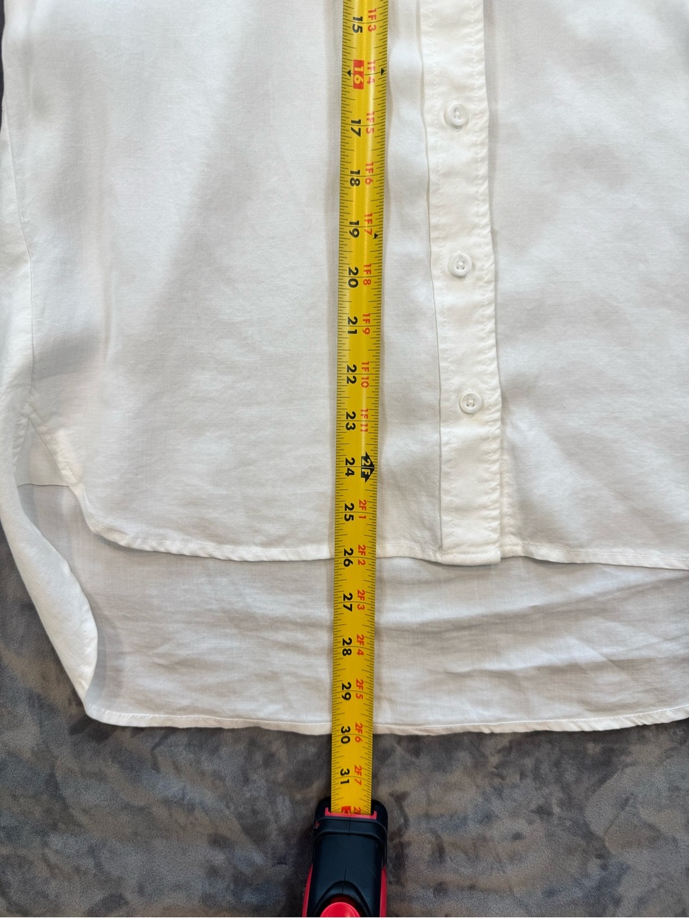 Cloth & Stone White Button-Down Shirt | Small | 100% Tencel Lyocell - Picture 8 of 8